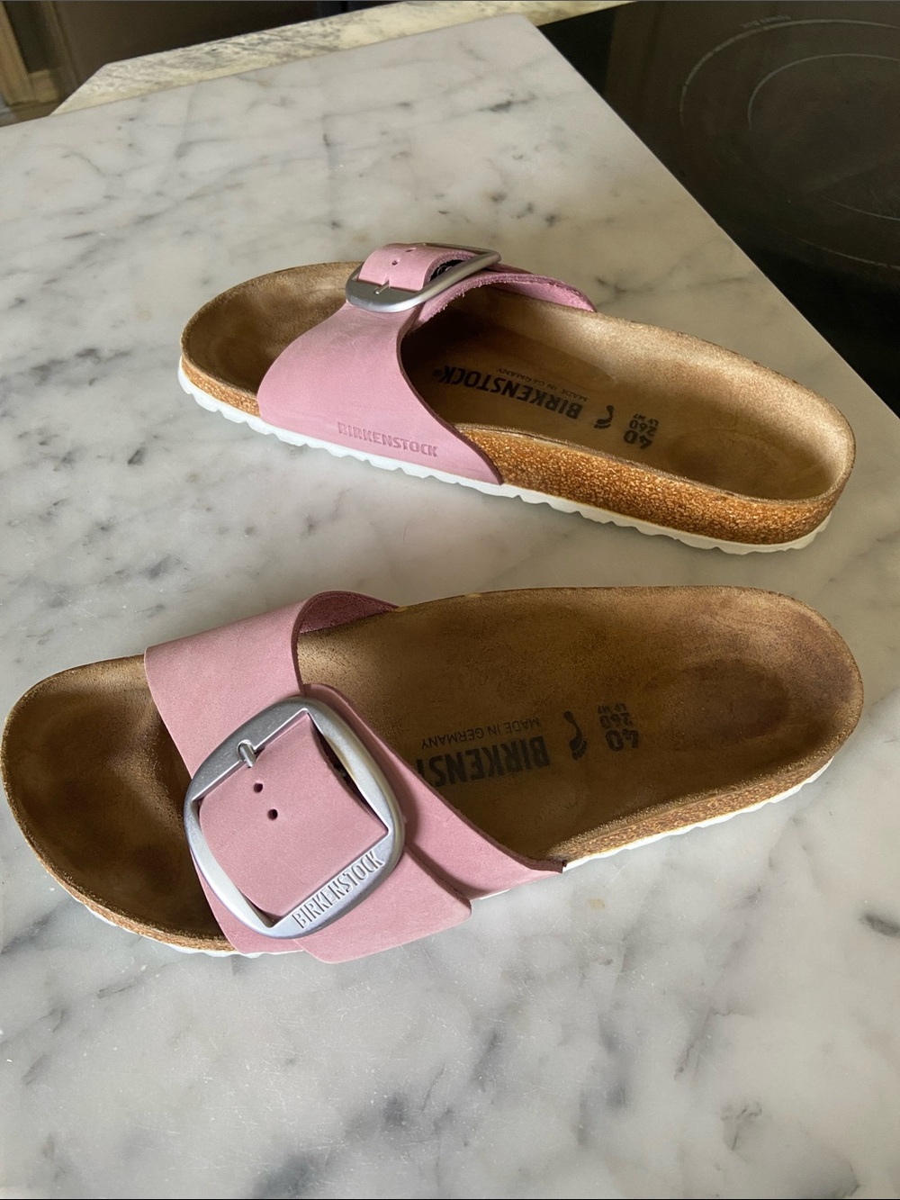 Birkenstock MADRID Mauve leather Euro 40/9.5